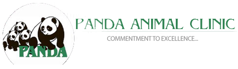 Panda Animal Clinic Logo